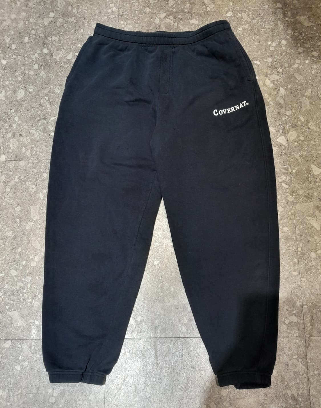 💥커버낫 헤비스웻 조거 팬츠 네이비 (XL) 상품이미지1