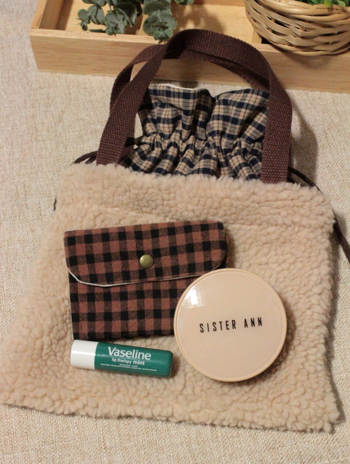 핸드메이드 미니 파우치 겸 미니백 상품이미지5