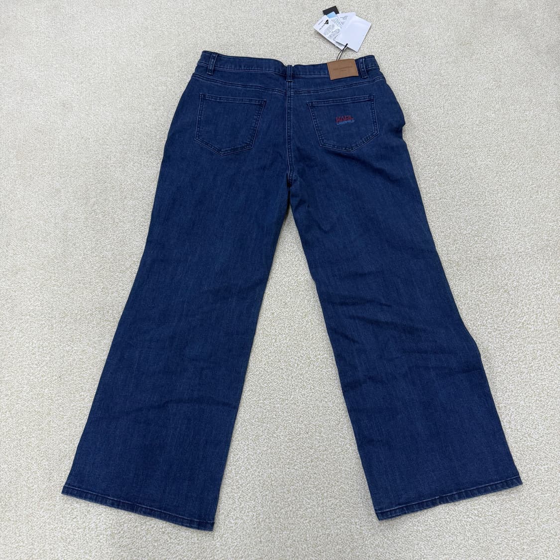 [81] 새상품 칼라거펠트 와이드 데님팬츠  0105T1 상품이미지2