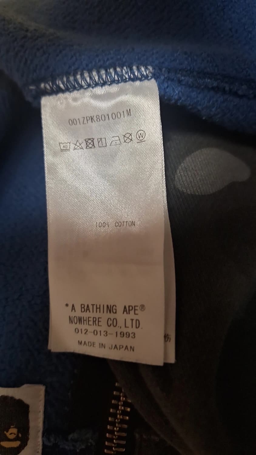 베이프 샤크후드 아수라 흑청 상품이미지4