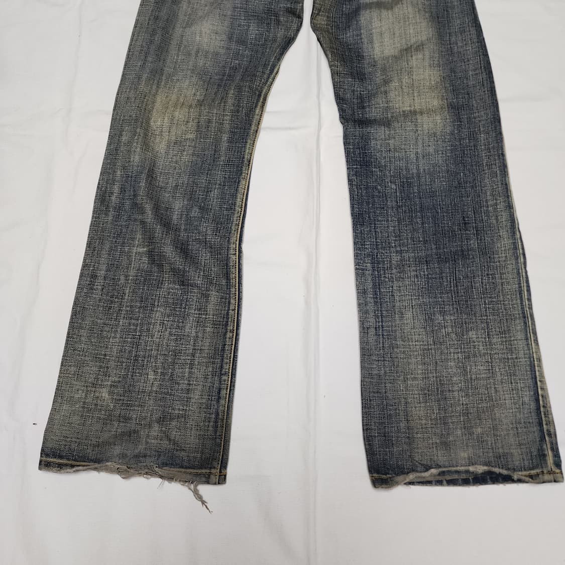 90's 빈티지 디젤 워시드 세미부츠컷 데님팬츠 상품이미지6
