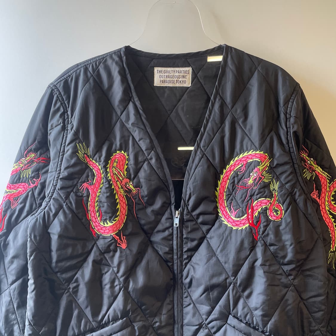 와코마리아 용자수 퀼팅자켓 상품이미지2