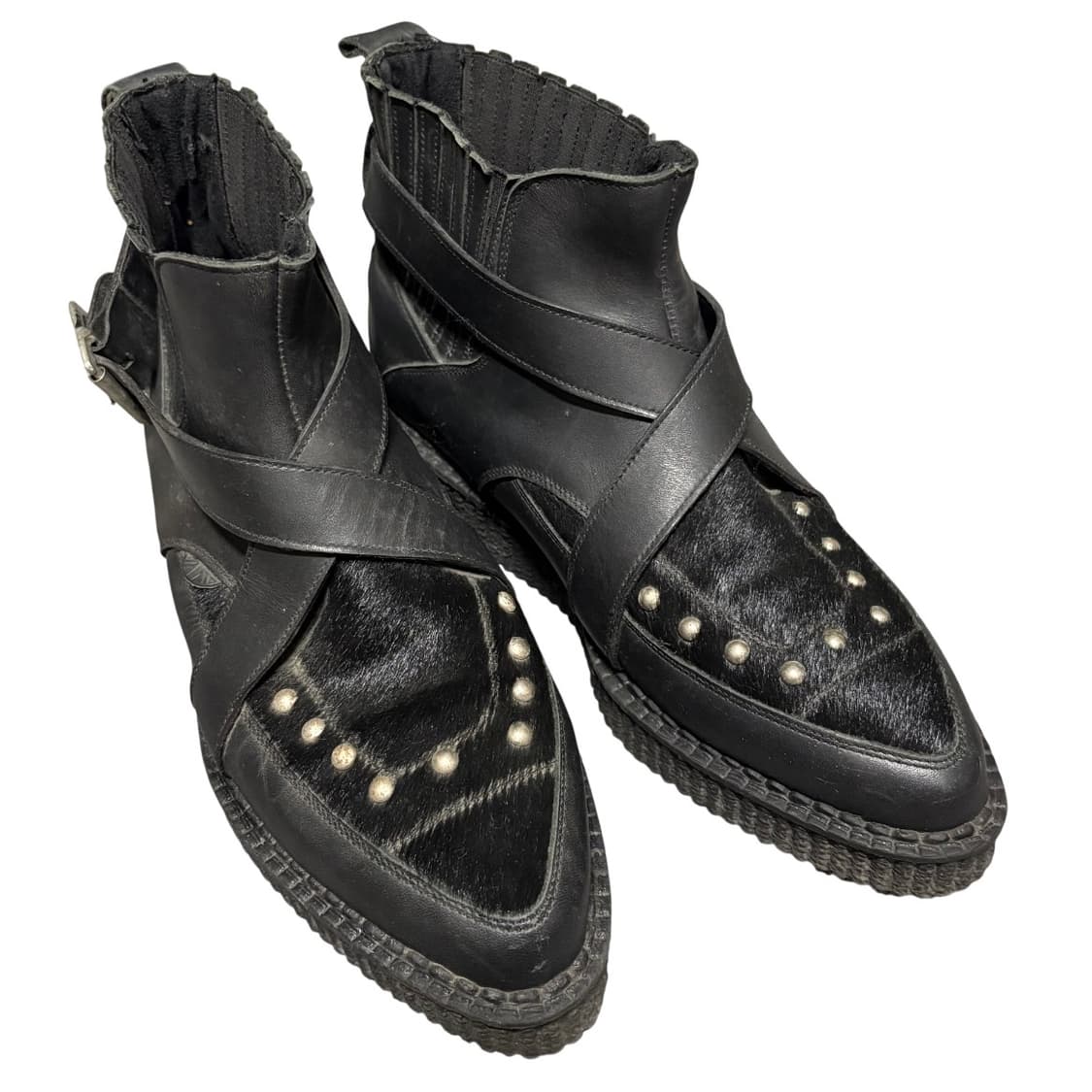 언더그라운드 송치 스터드 클리퍼 웨스턴부츠 7 260 상품이미지1