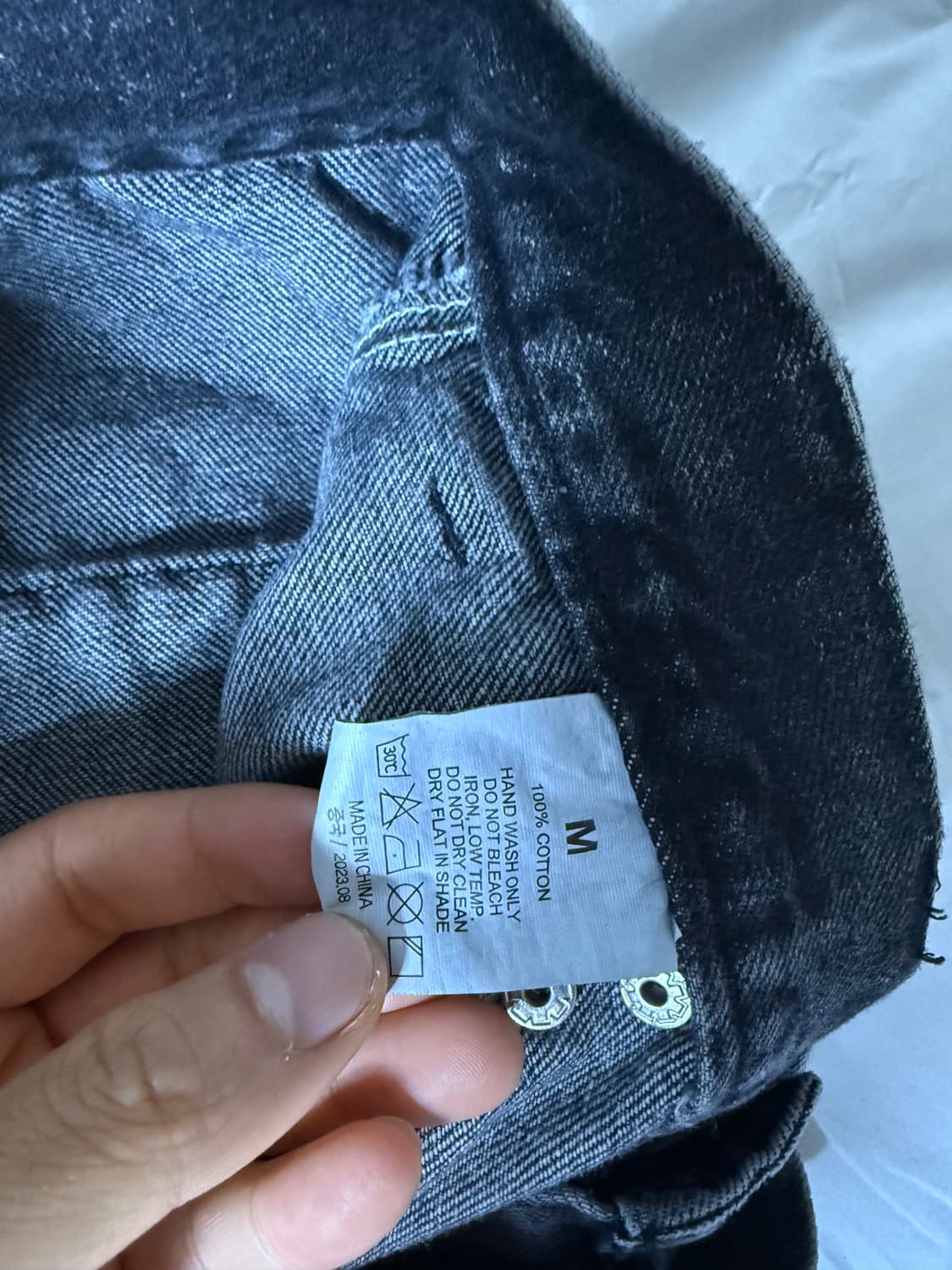 (L/M) 빅유니온 x 스타일리스트 M-지퍼 데님 셋업 상품이미지8