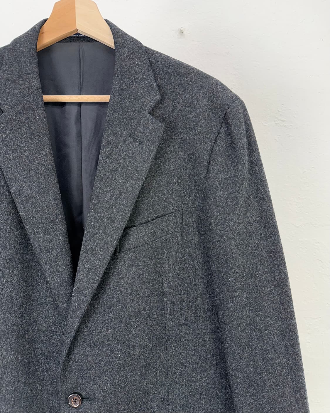 폴로 랄프로렌 그레이 해링본 블렌디드 울 블레이저 상품이미지3