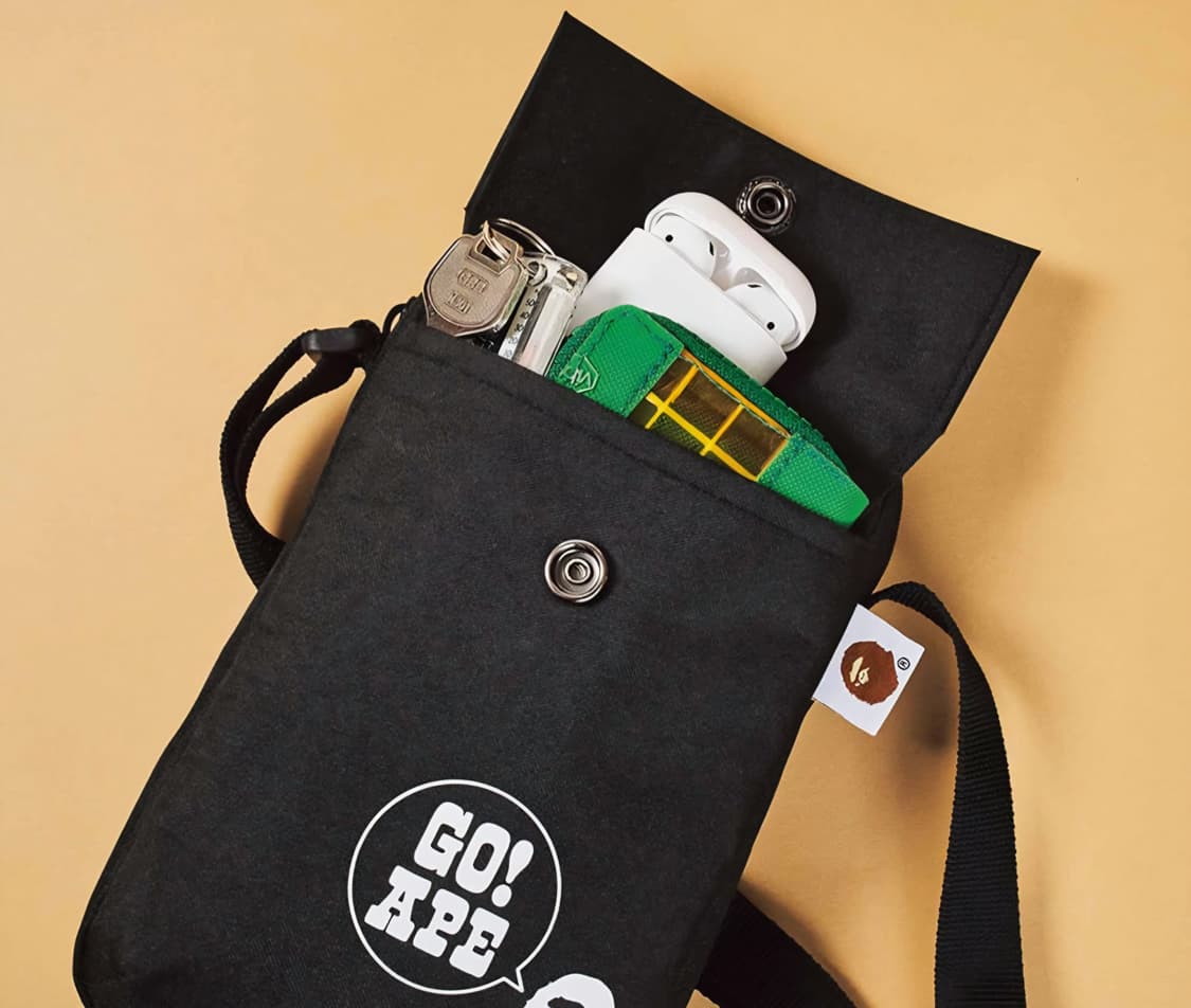 (잡지부록) 베이프 미니 크로스백 가방 상품이미지2