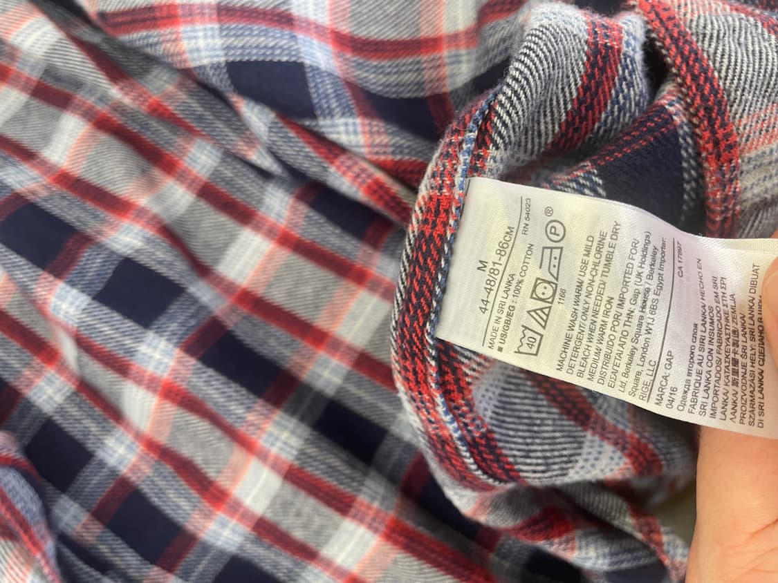 갭 x 펜들턴 콜라보 셔츠 [M] 상품이미지8