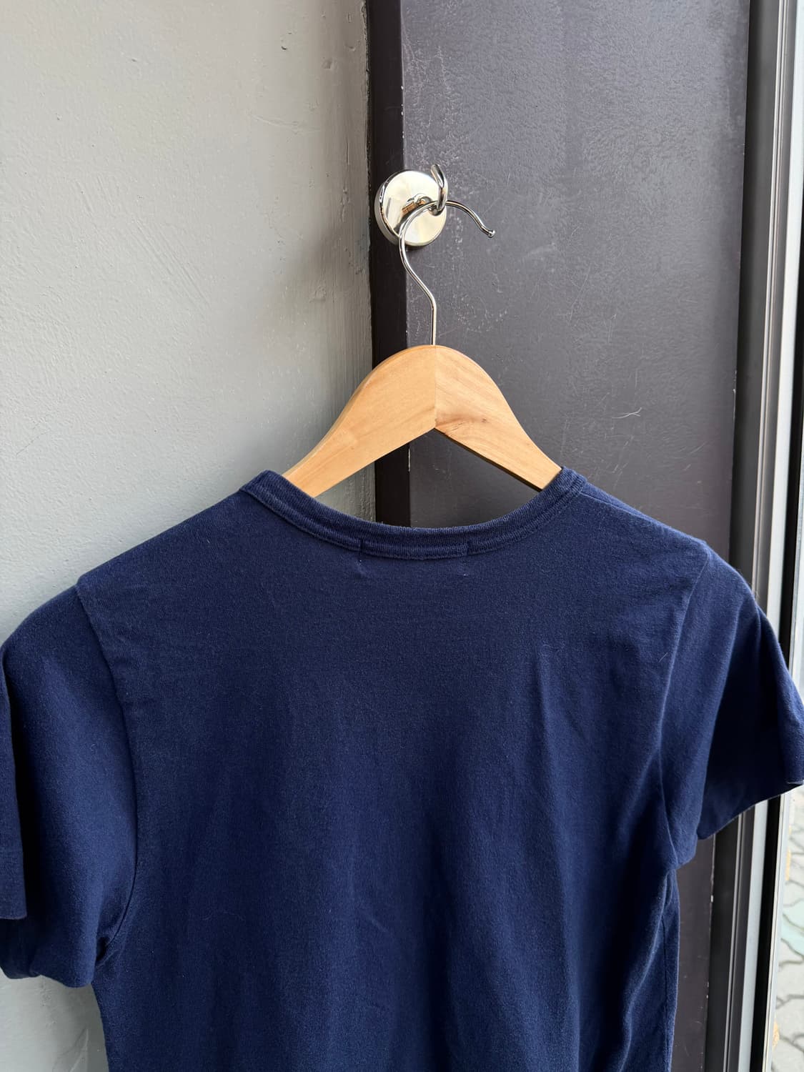 M/ 꼼데가르송 플레이 하트 로고 라운드 반팔 상품이미지5