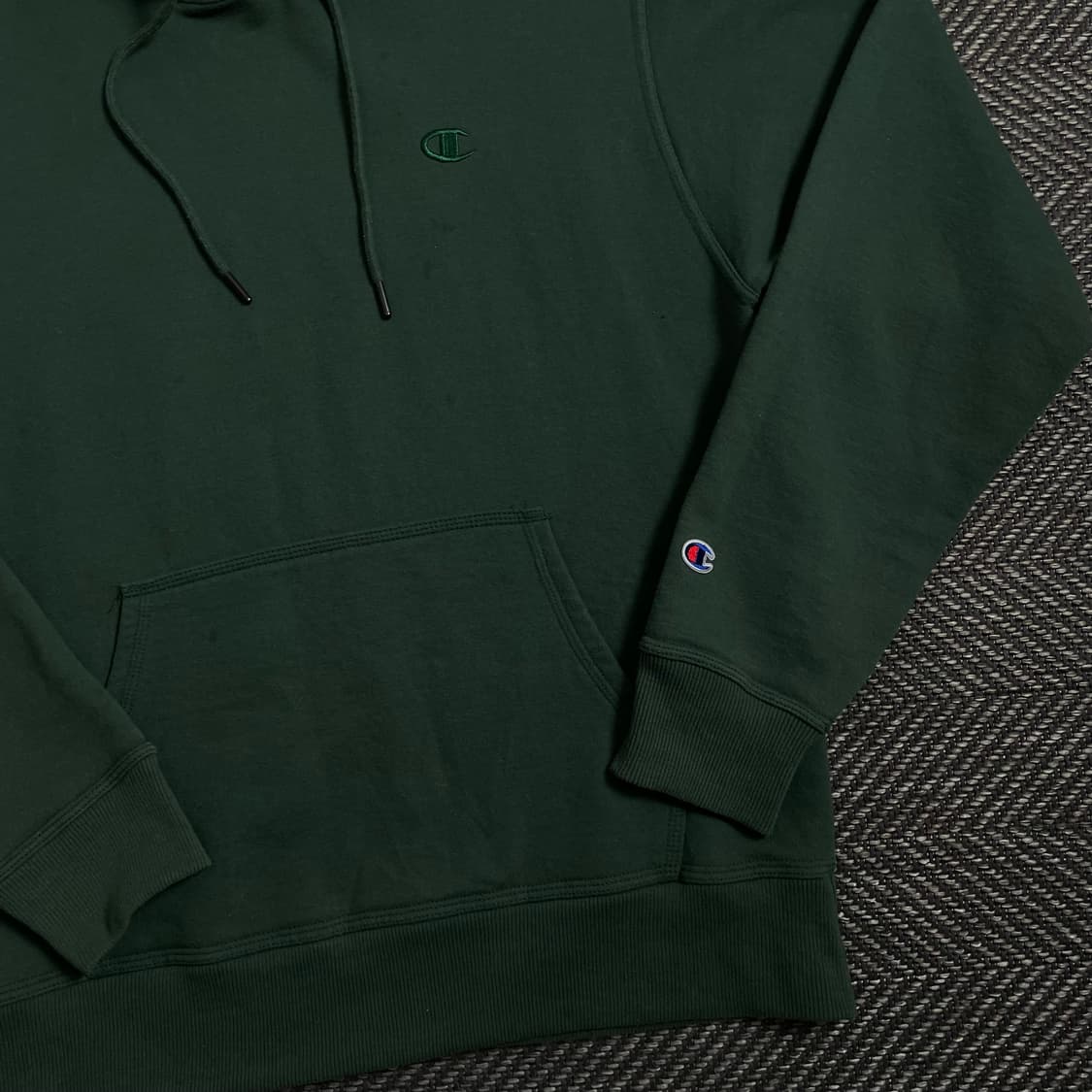 챔피온 올드스쿨 자수로고 후드 티셔츠 o 4311 상품이미지2