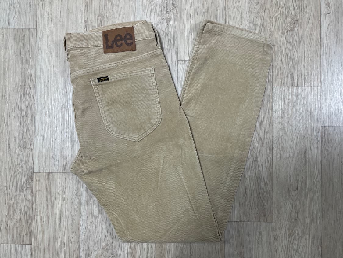 31~32) Lee X 빔즈 슬림핏 코듀로이 팬츠(RRL&LVC&폴로) 상품이미지1