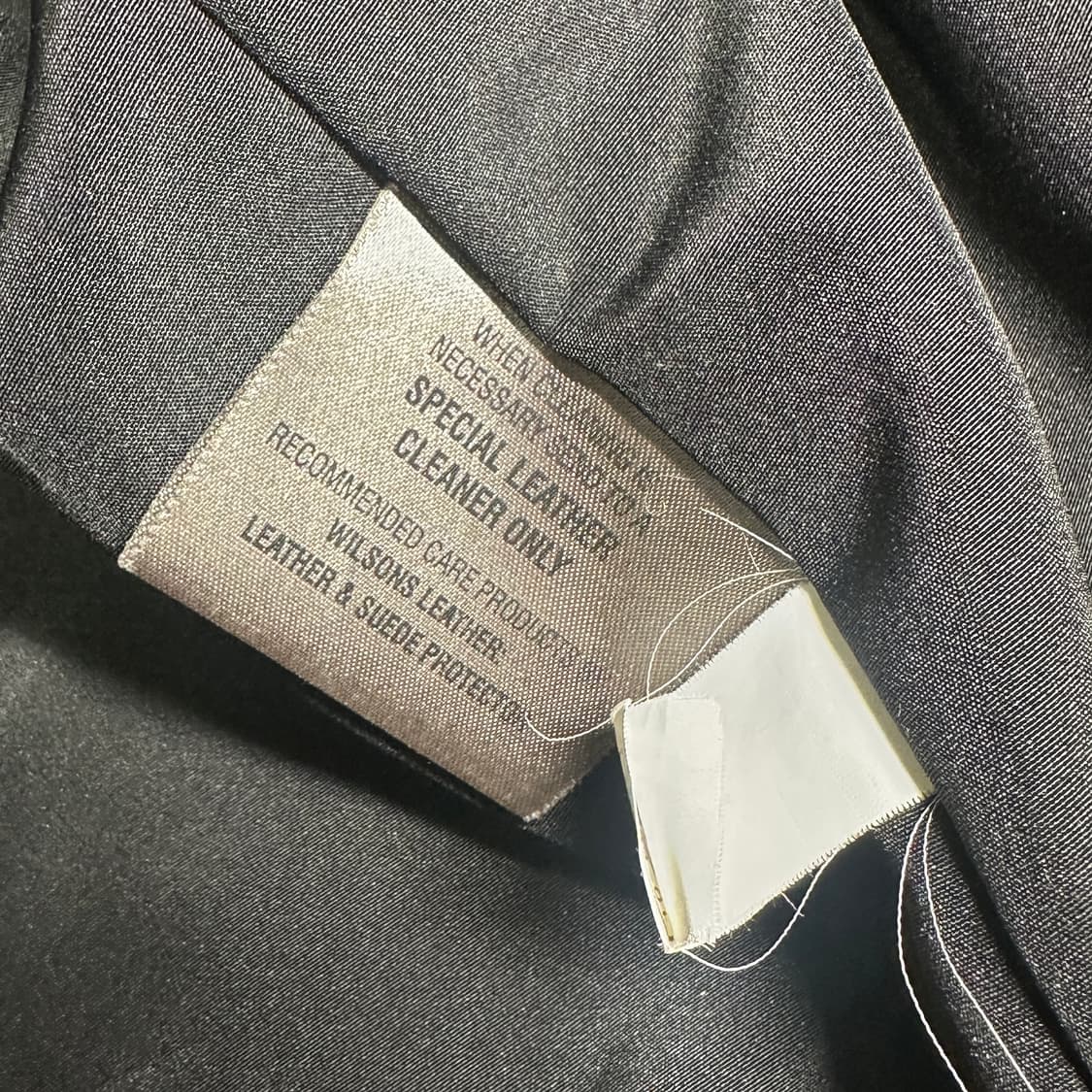 윌슨 리얼 레더 카코트 BLACK L 상품이미지7