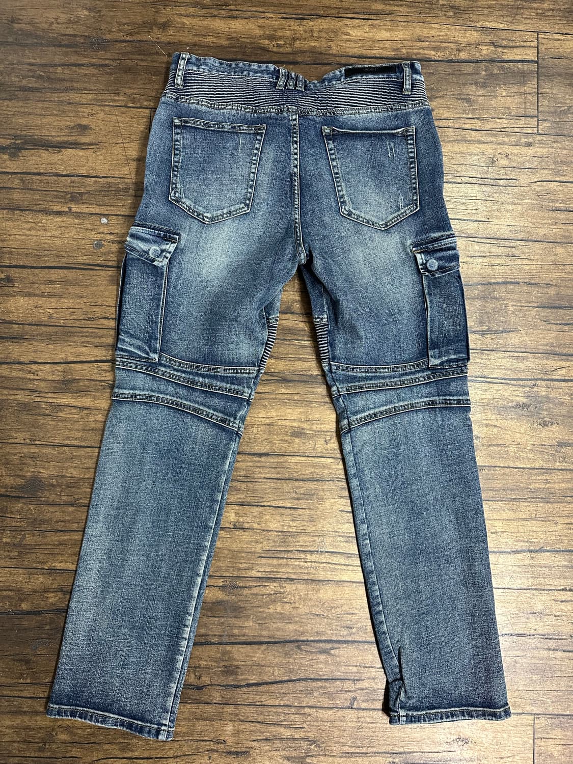 JMC JEANS 남성 데님 바이커카고 팬츠 사이즈 34 상품이미지4