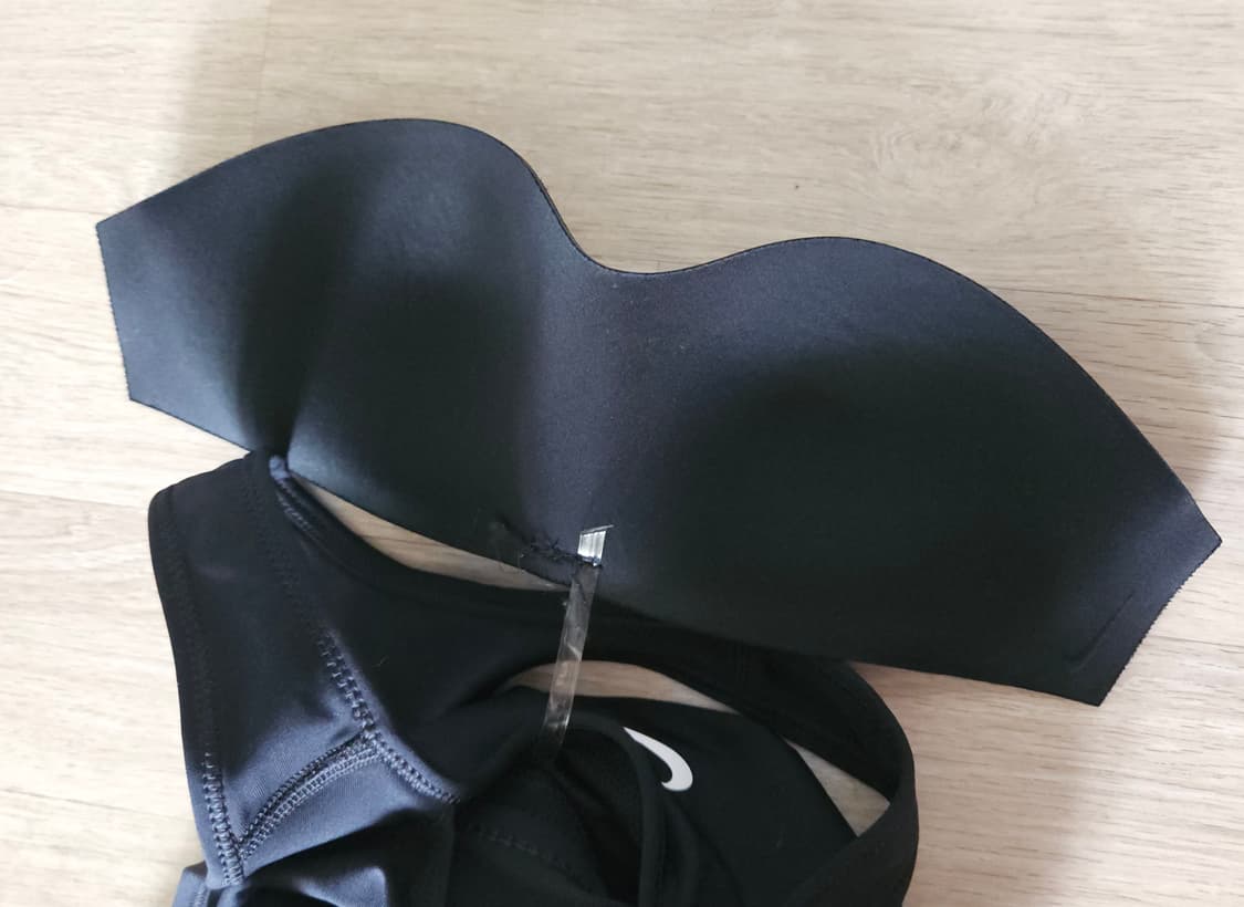 S 나이키 스포츠브라 브라탑 블랙 상품이미지4