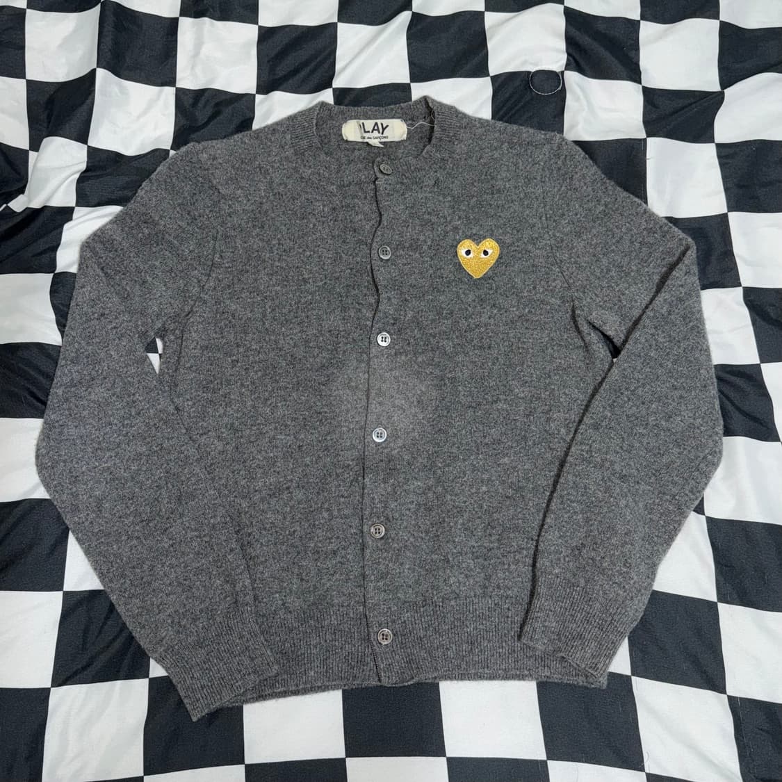 꼼데가르송 플레이 우먼 울 가디건 상품이미지1