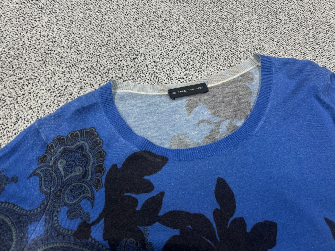 에트로 페이즐리 실크 케시미어혼방 니트 상품이미지4