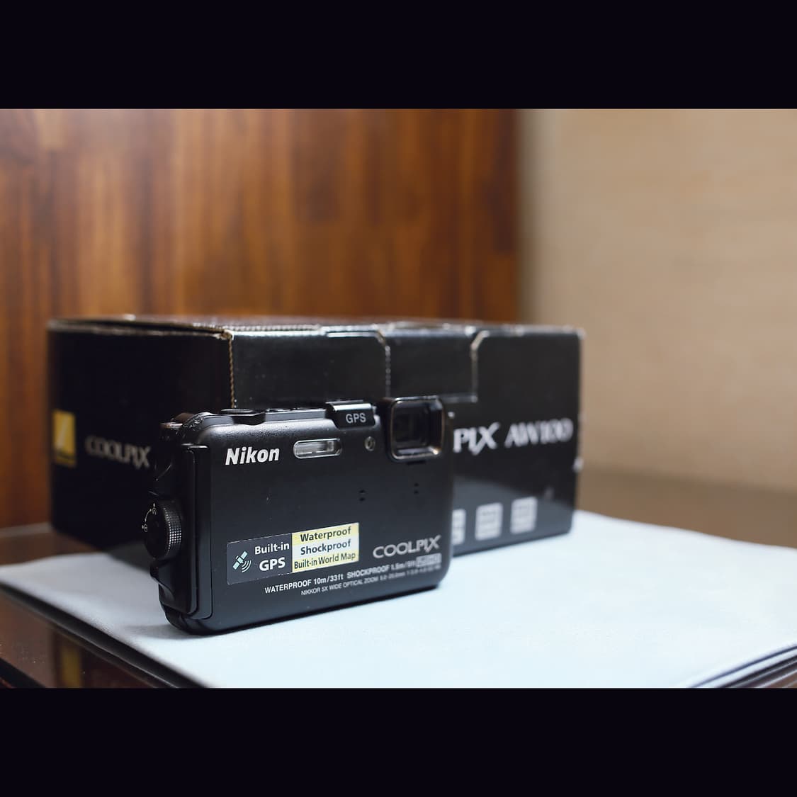 <예약 결제> 니콘 쿨픽스 aw100 블랙 빈티지 디카 상품이미지2