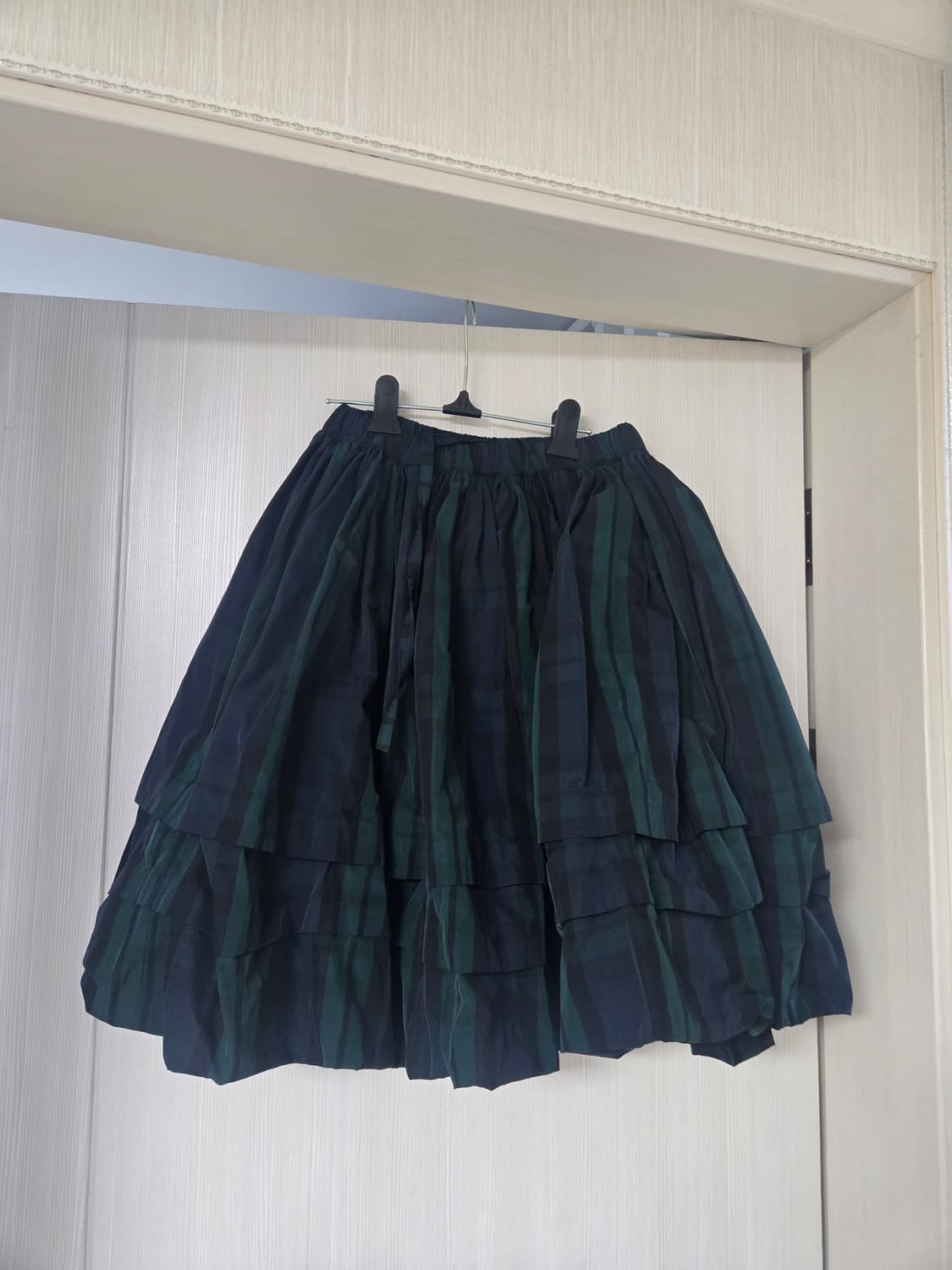 로지몬스터 체크 벌룬스커트 상품이미지4