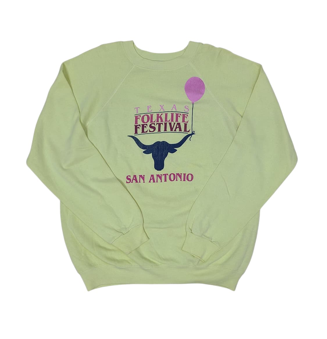 Hanes USA Texas Folklife Festival 스웻셔츠 상품이미지1