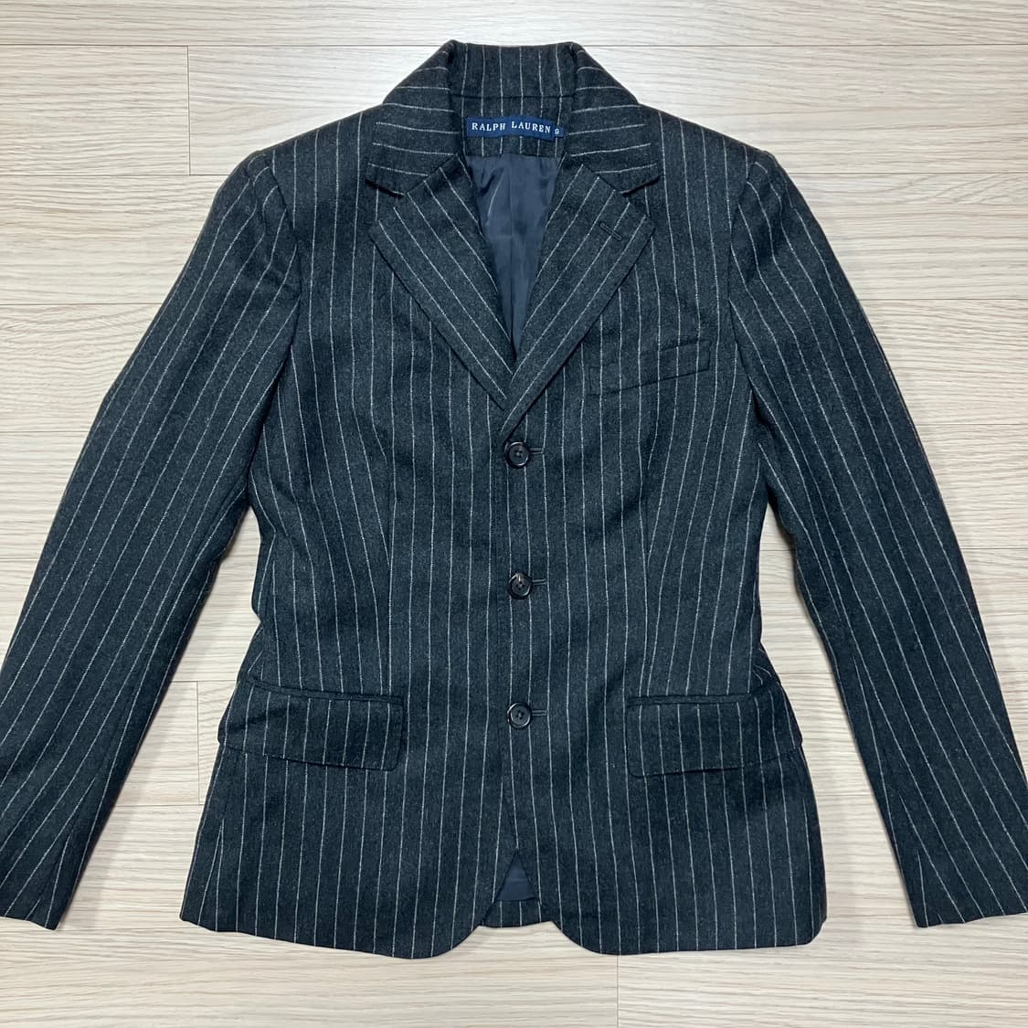 폴로 랄프로렌 울 스트라이프 자켓 상품이미지3