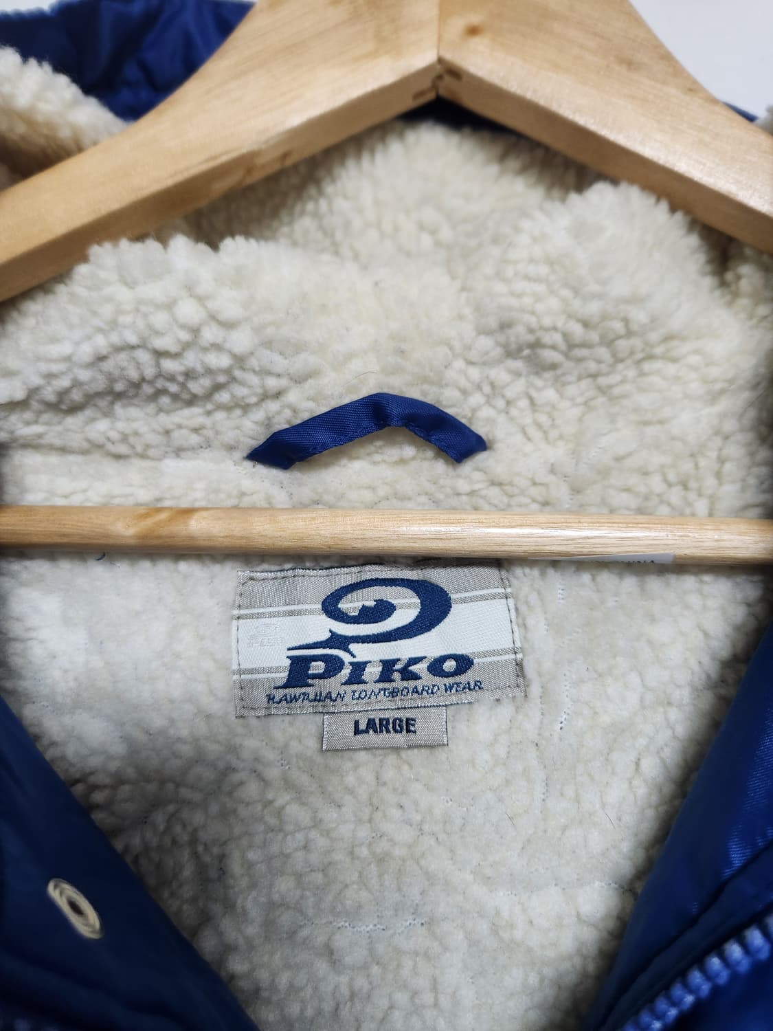 피코Piko 양털 백로고 돕바 L - J33 상품이미지4