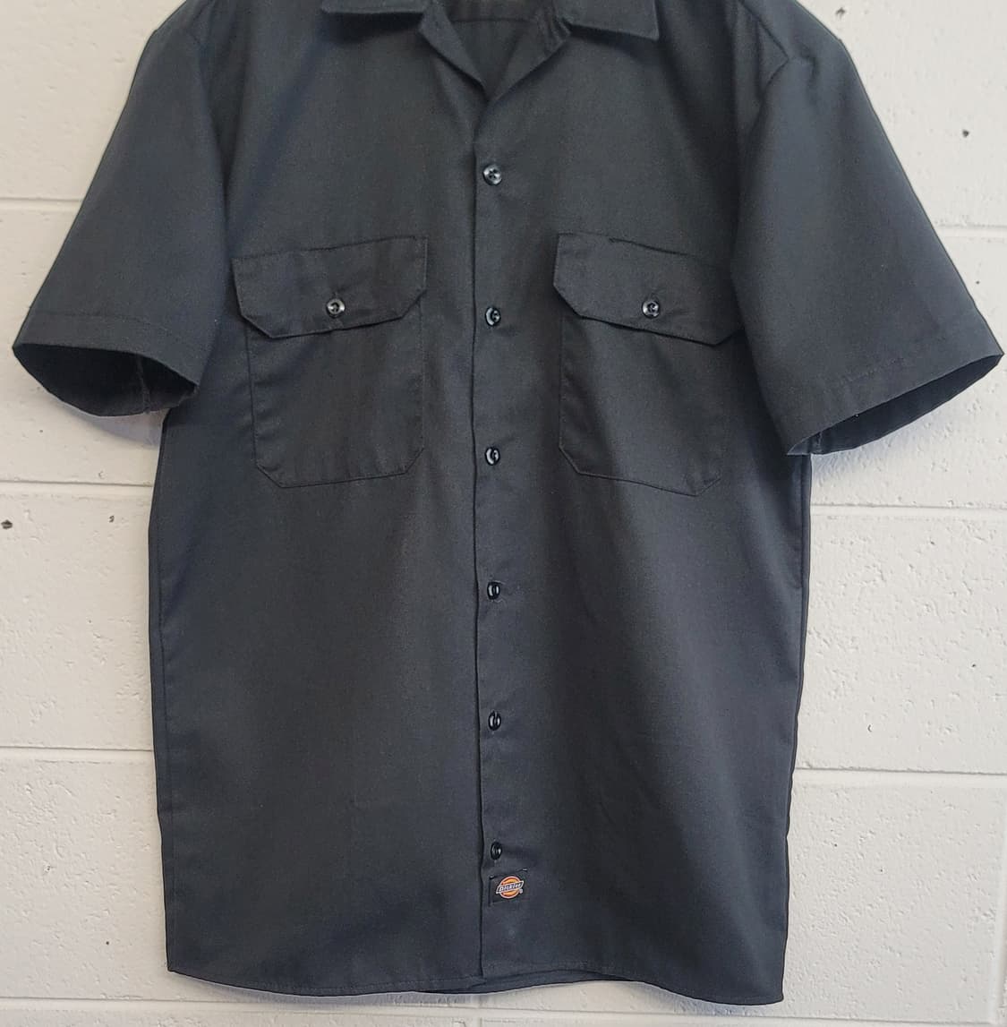 디키즈(DicKies.남여공용) 오버핏 반팔 워크셔츠 판매 상품이미지4