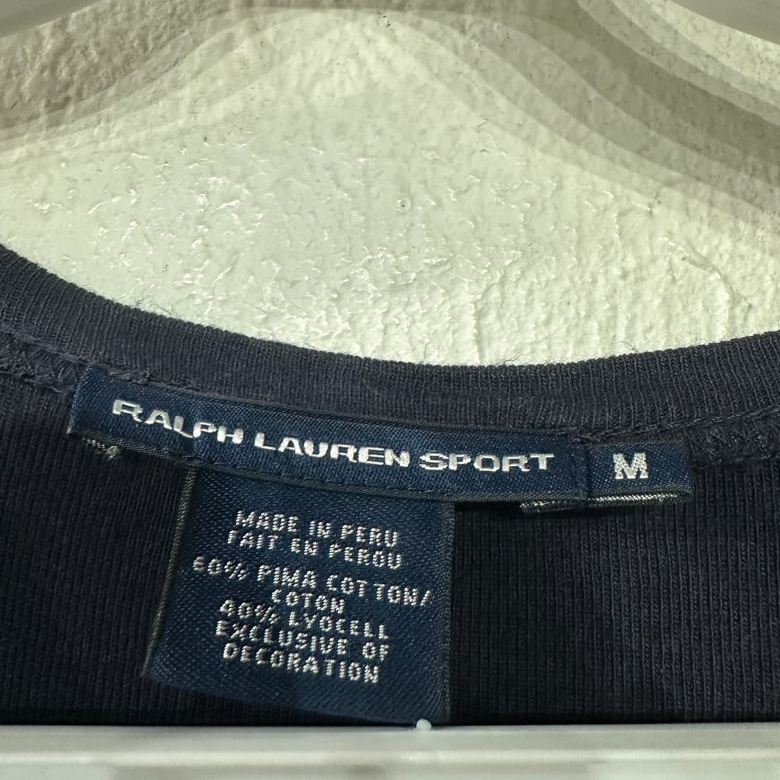 폴로랄프로렌 U넥 긴팔티 여성M 상품이미지4