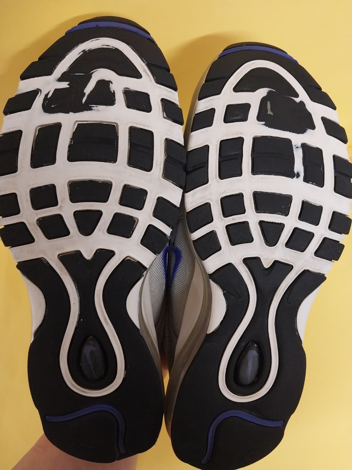 남성 나이키 에어맥스 97 메탈릭실버 페르시안 바이올렛 운동화 (260) 상품이미지7