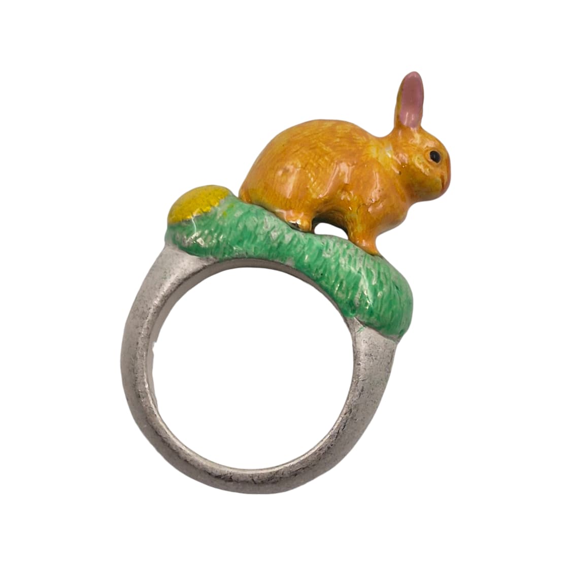 가글 핸드메이드 빈티지 볼드 토끼링 상품이미지3