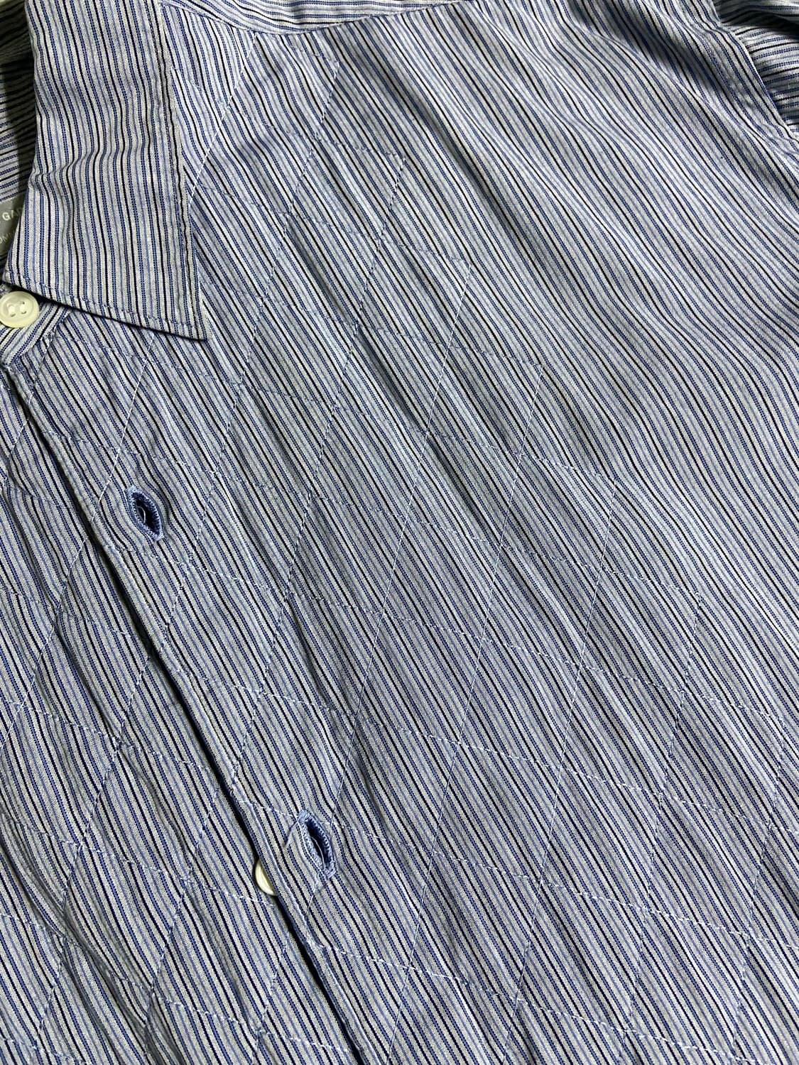 [OS] AD1997 꼼데가르송 옴므 퀄팅 셔츠 자켓 상품이미지3