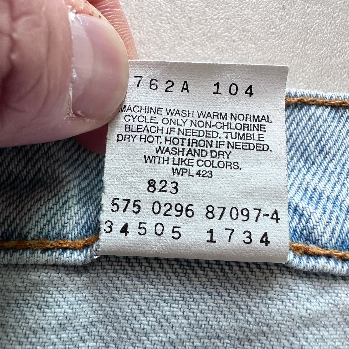 90s 리바이스 made in usa 505  데님 반바지 W40 상품이미지3