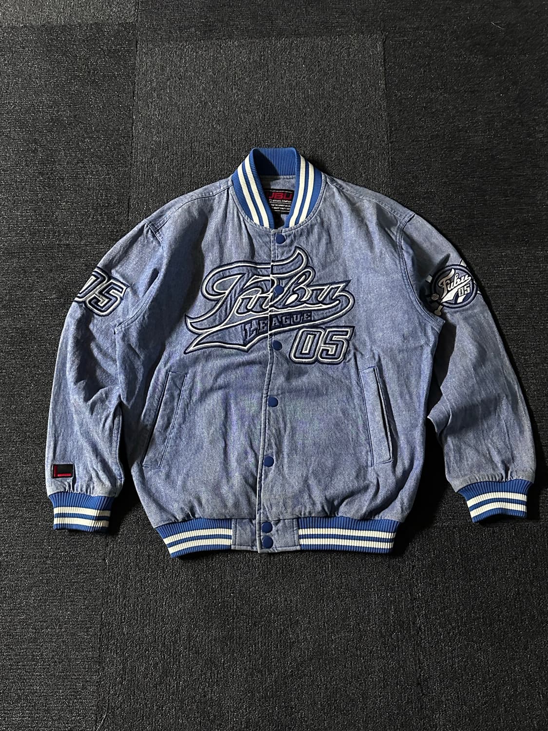 FUBU 후부 05 League 데님 바시티 자켓  상품이미지3