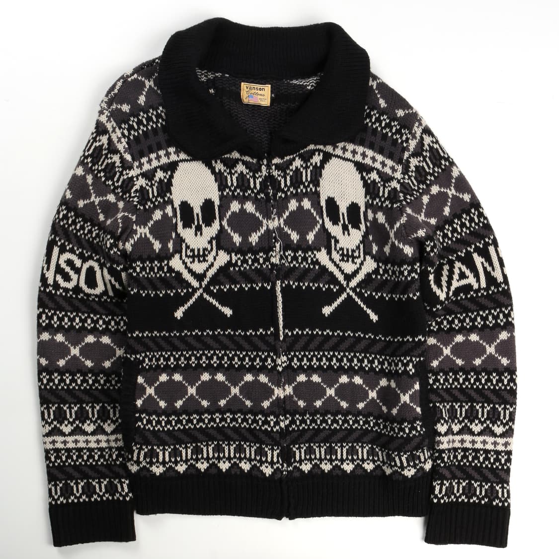 반슨 스컬 헤비울 스웨터  상품이미지1