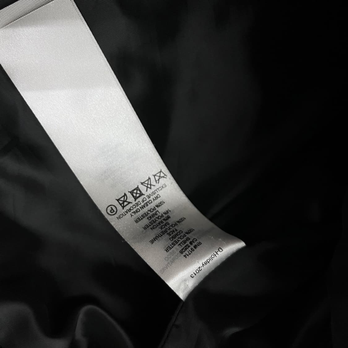 아르마니 익스체인지 블랙 양털 자켓 S 상품이미지7