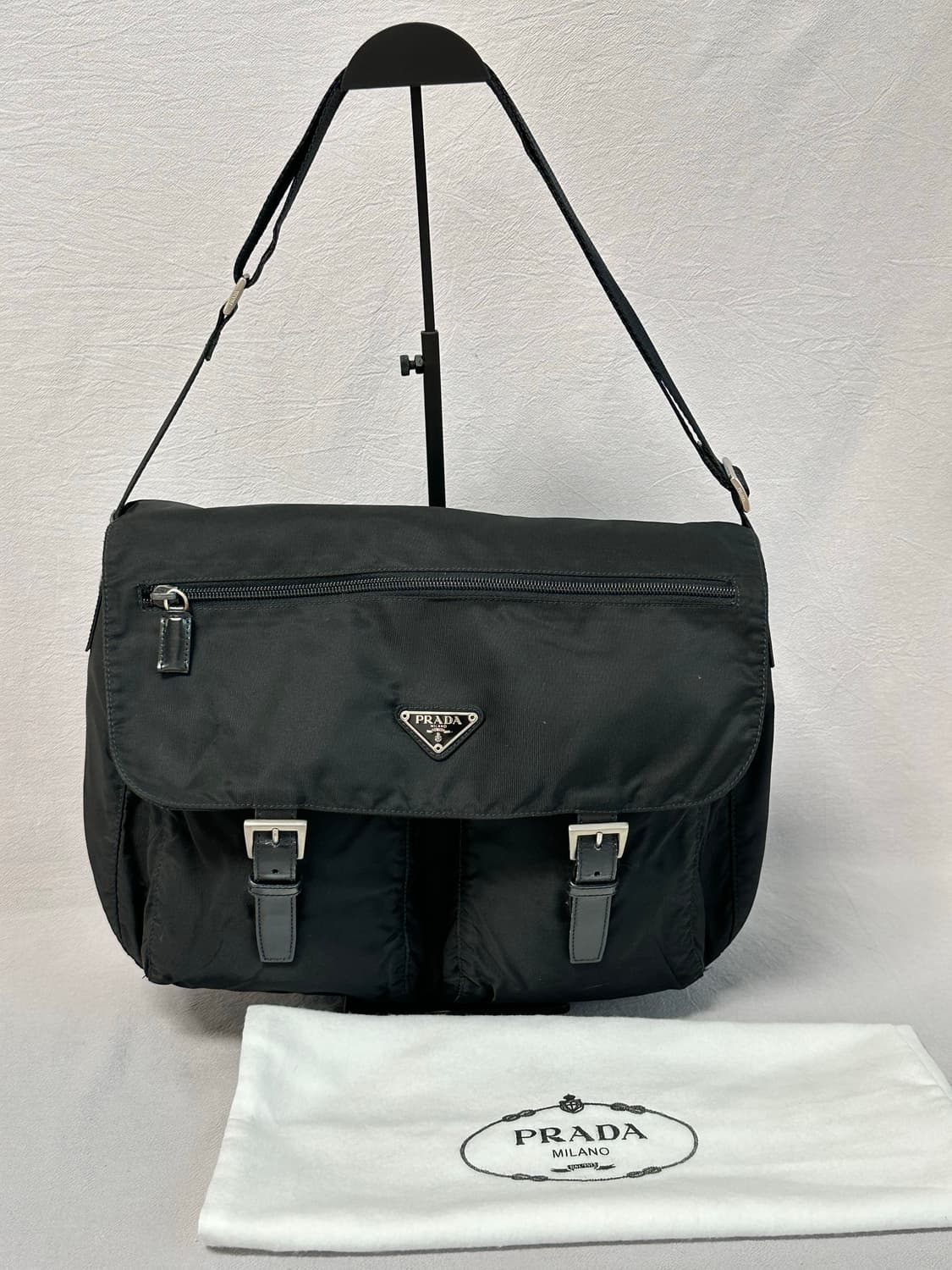 프라다 투포켓 나일론 포코노 메신저백 남녀공용 상품이미지1