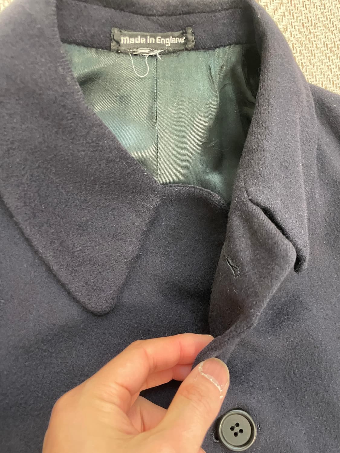 잉글랜드 캐시미어 싱글 발마칸 코트 J03627 상품이미지9