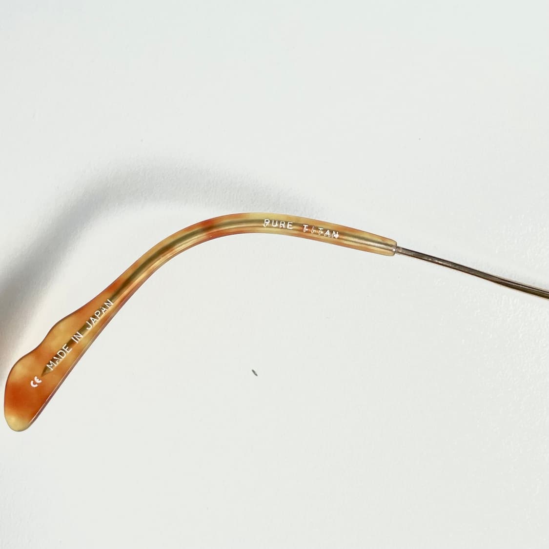 X-Japan 엑스제펜 사 빈티지 반무테 안경 상품이미지4