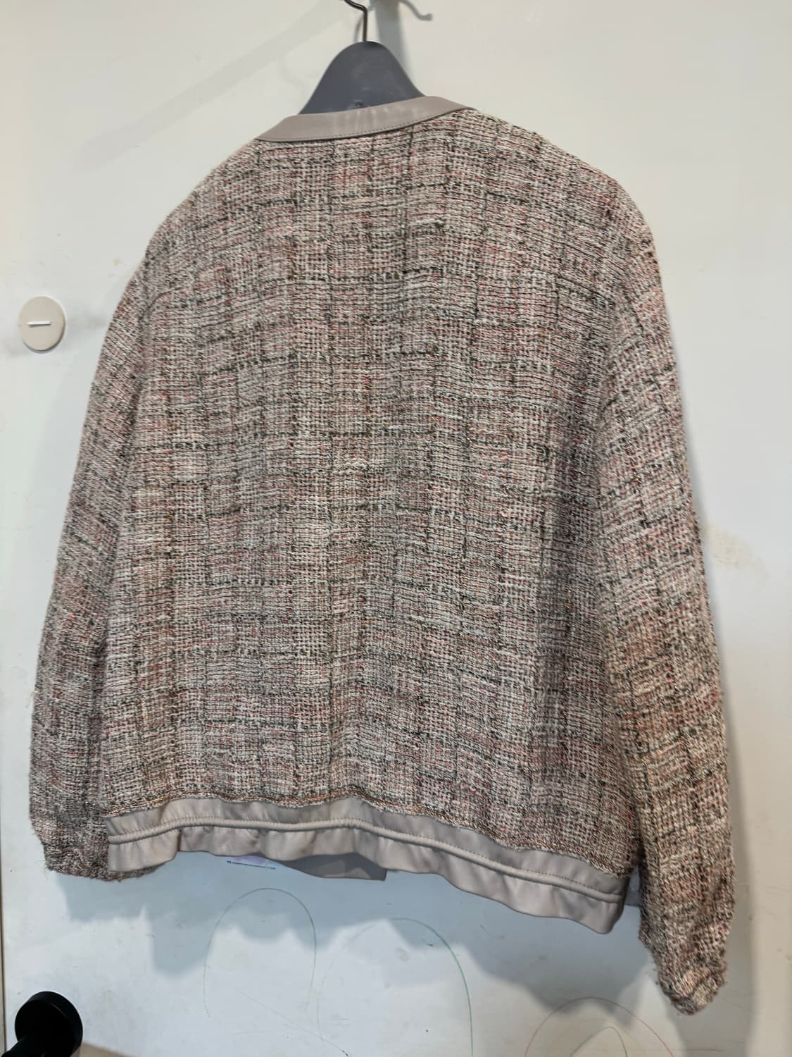 아이잗바바 i the label 린넨 양가죽 트위드 자켓 상품이미지10