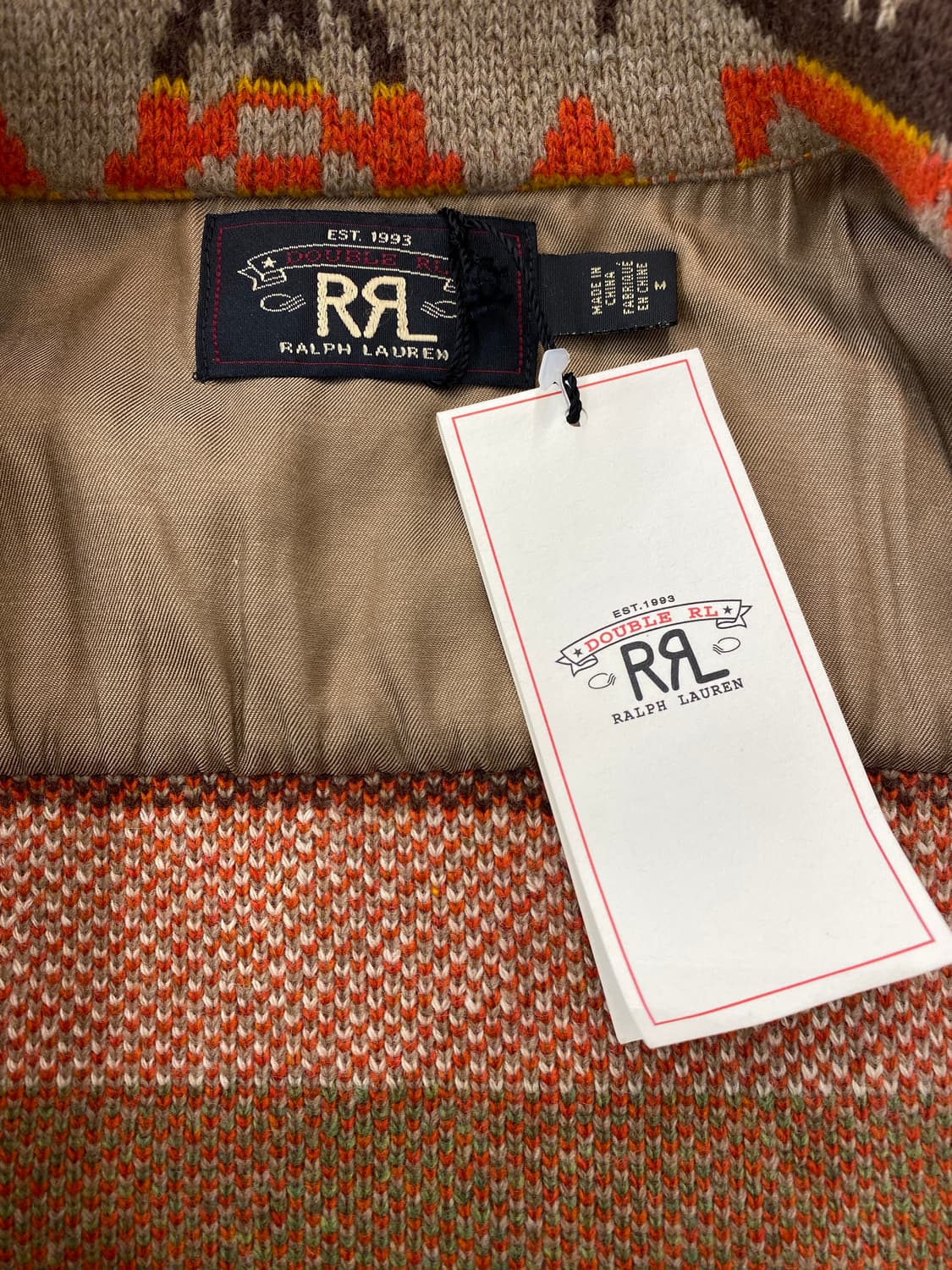 RRL Southwestern 울 블렌드 스웨터 자켓 상품이미지7