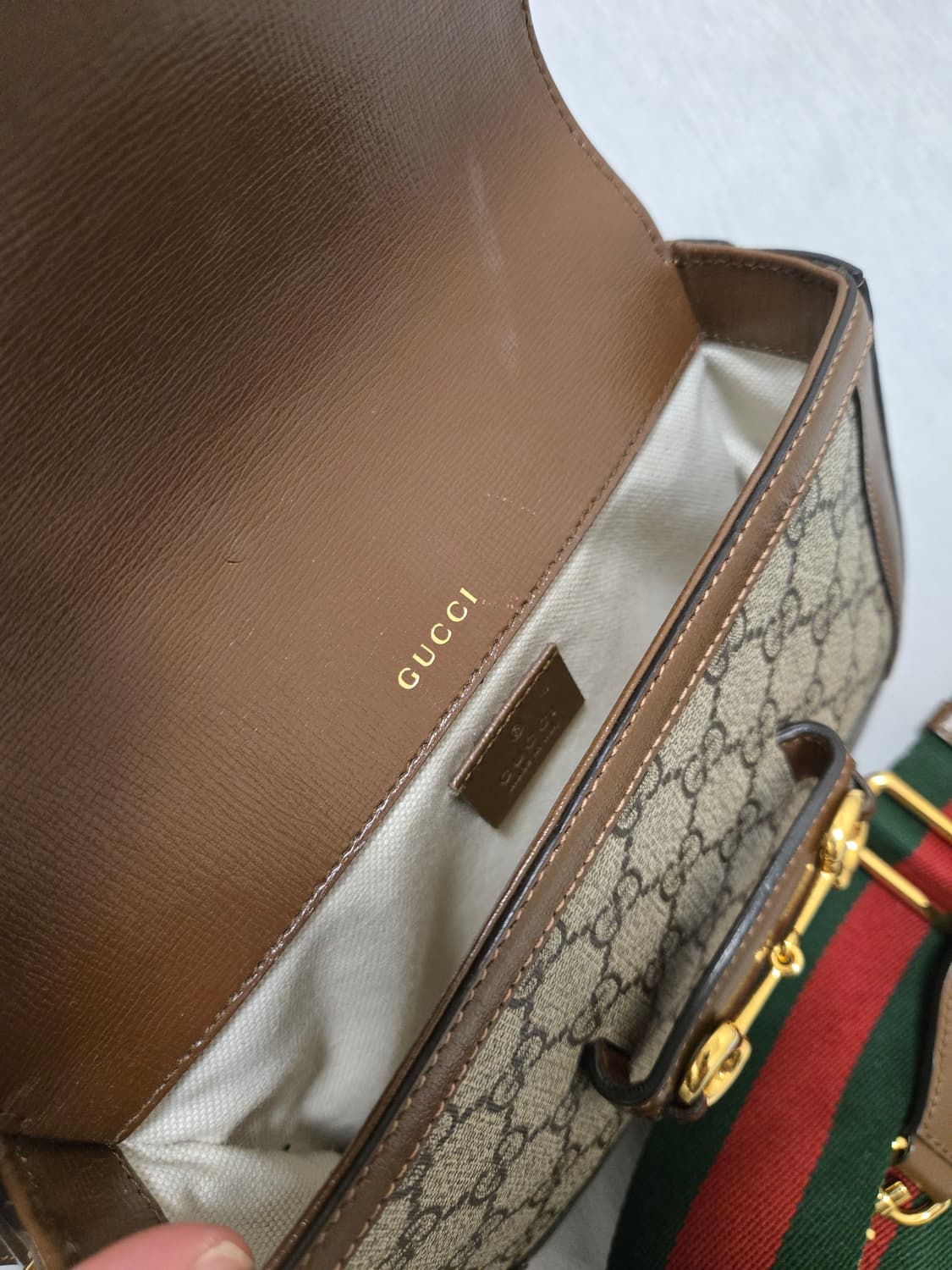 구찌 홀스빗 1955 미니숄더백 상품이미지3