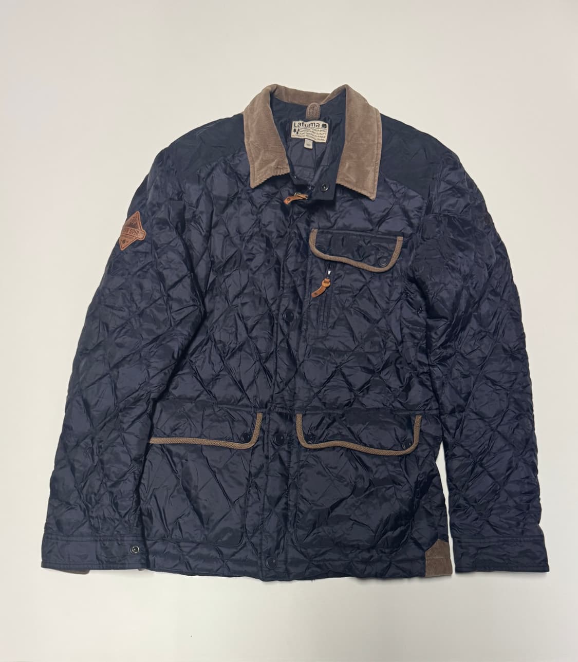 라푸마 Lafuma 경량 패딩 퀄팅 자켓 L 네이비 상품이미지1