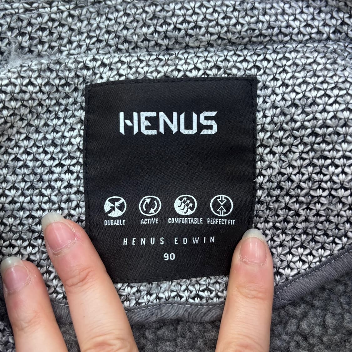 90 새상품 헨어스 남성 코트 0403E 상품이미지3