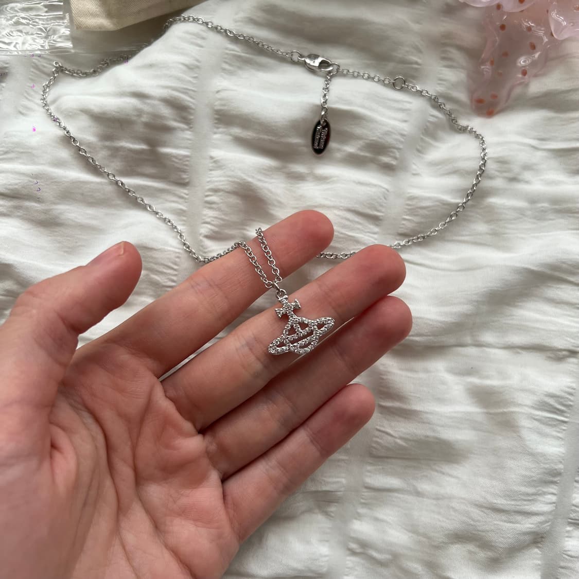 비비안웨스트우드 칼리오페 네크리스 실버 상품이미지6