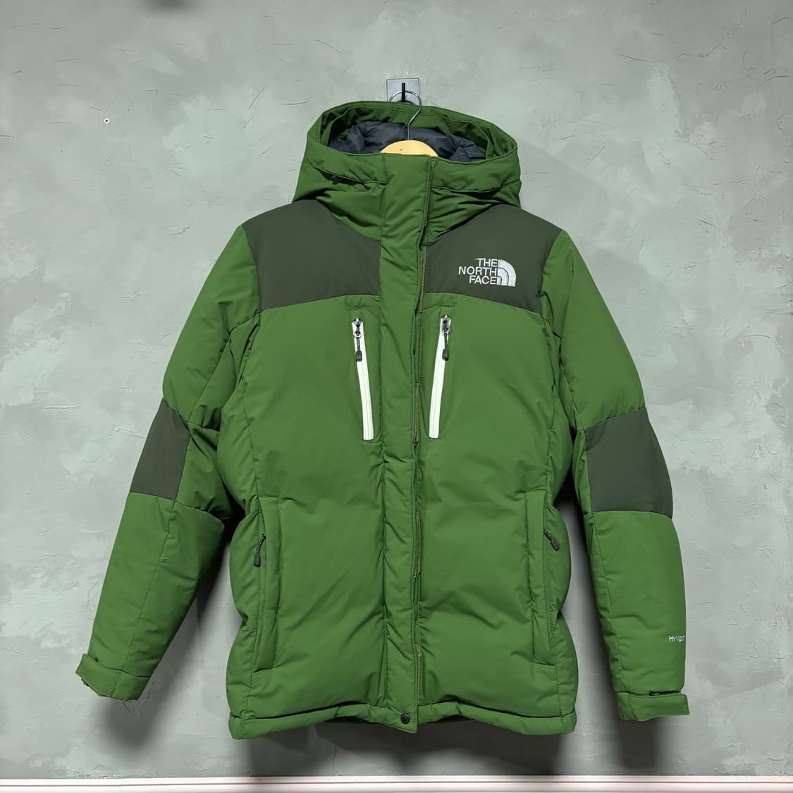 노스페이스 하이벤트 구스다운 패딩 초록 상품이미지1