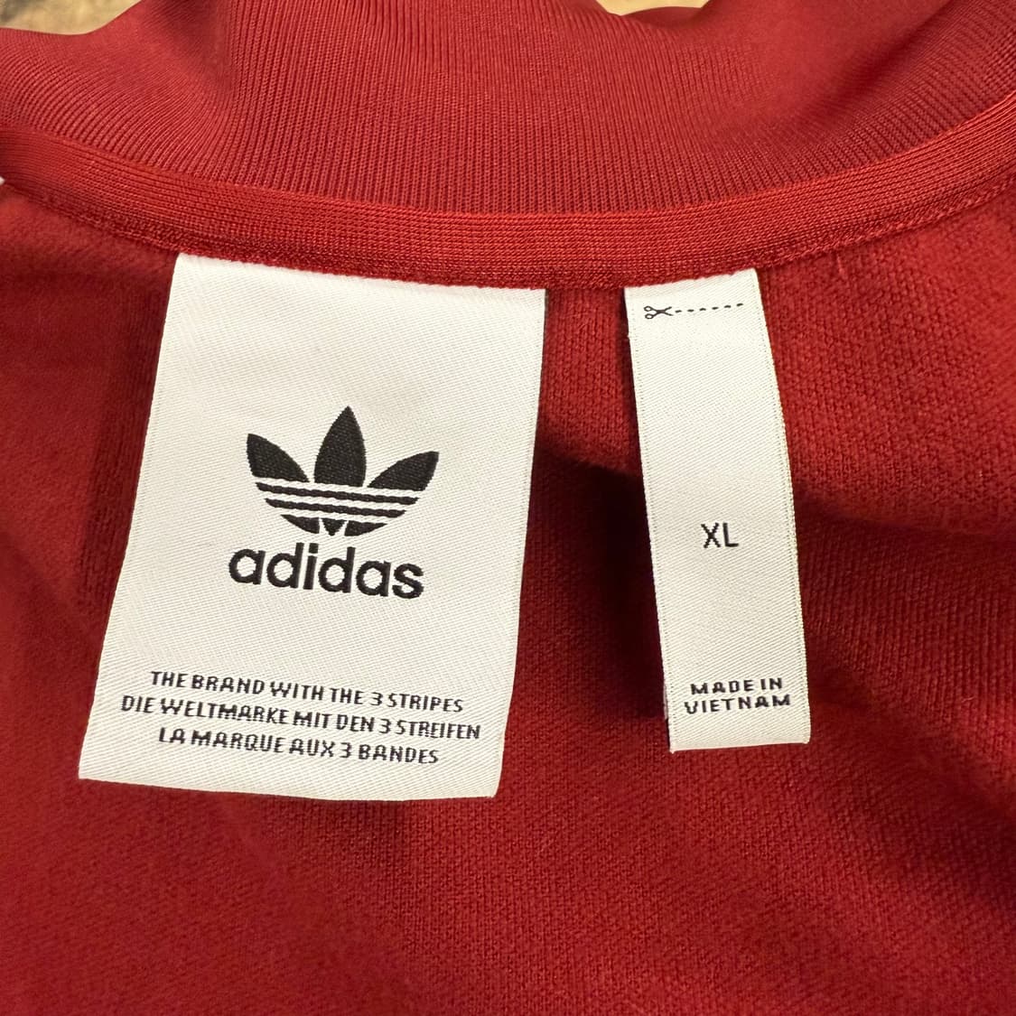 아디다스 버건디 투웨이 베켄바우어 져지 트랙탑 상품이미지5