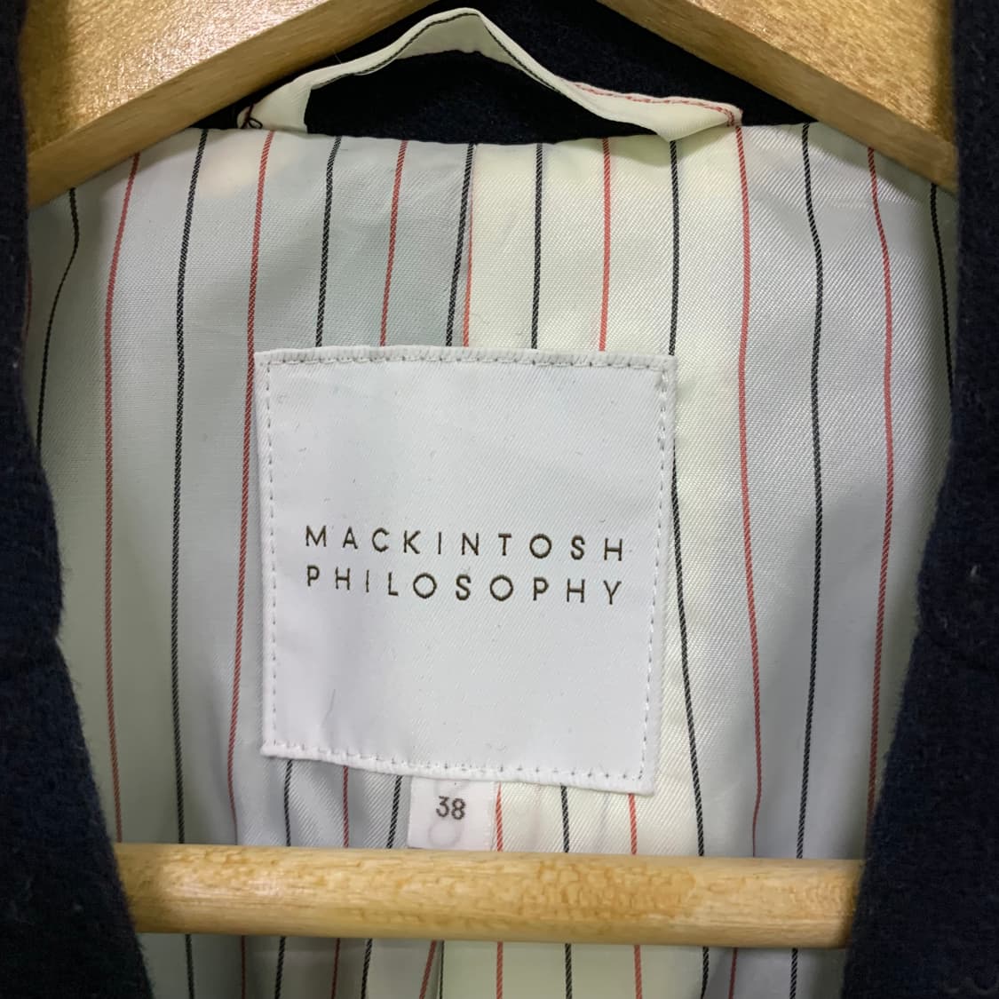 MACKINTOSH 매킨토시 빈티지 네이비 코트 38 사이즈 상품이미지5