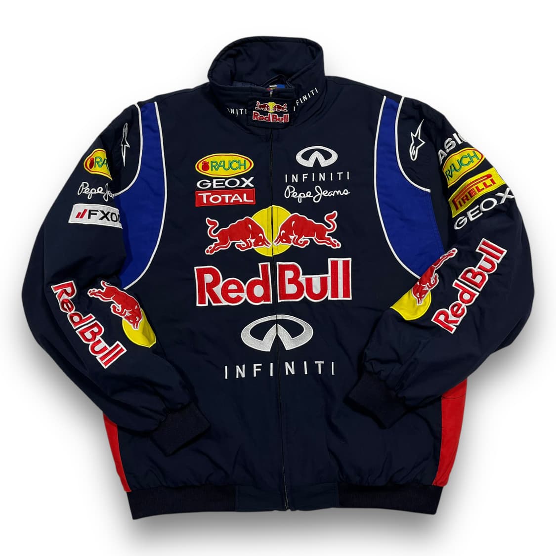 레드불 F1 인피니티 누빔 빈티지 레이싱 자켓 상품이미지1