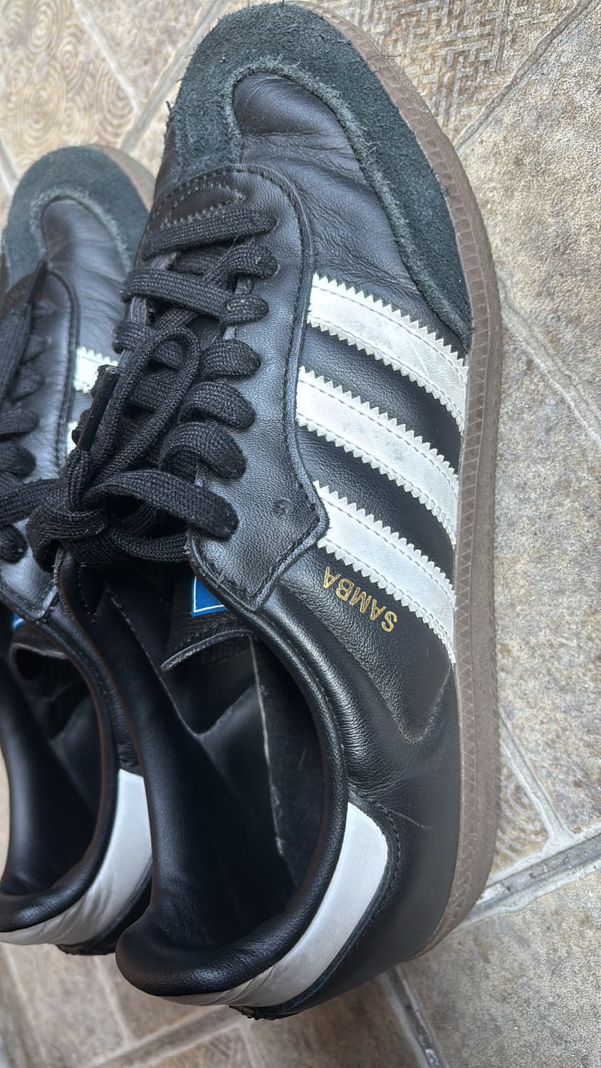 아디다스 삼바 OG 블랙 화이트  상품이미지3