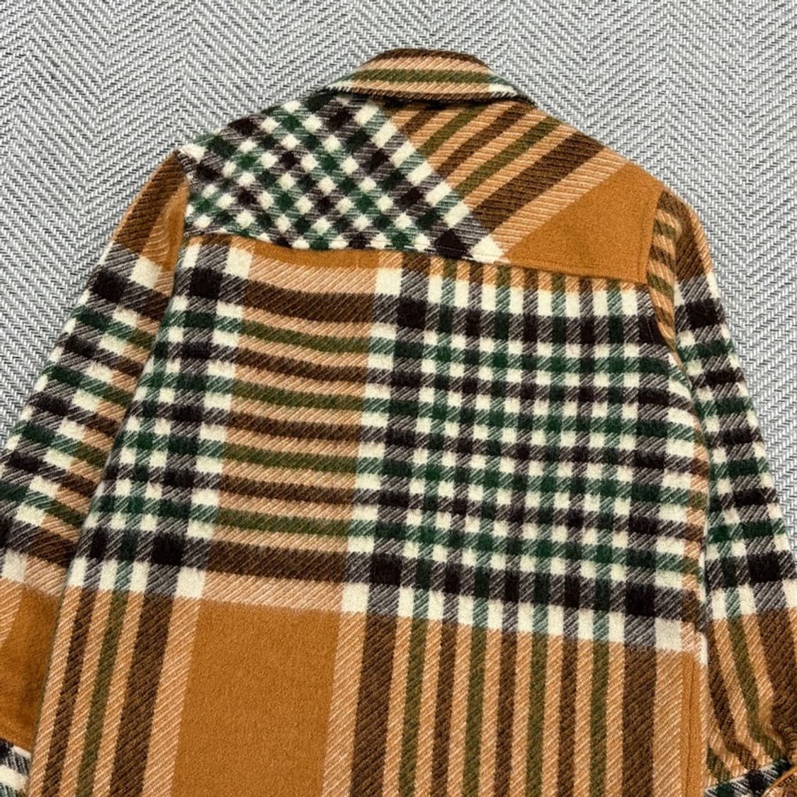 90s VAN Jacket 울 체크 자켓 v3146 상품이미지4