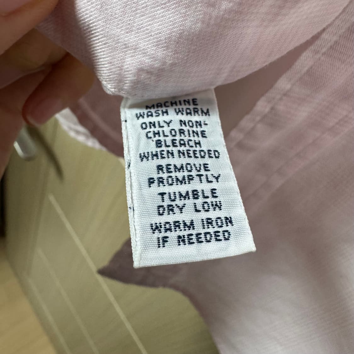 (착샷O) 폴로 랄프로렌 연핑크 셔츠 상품이미지8