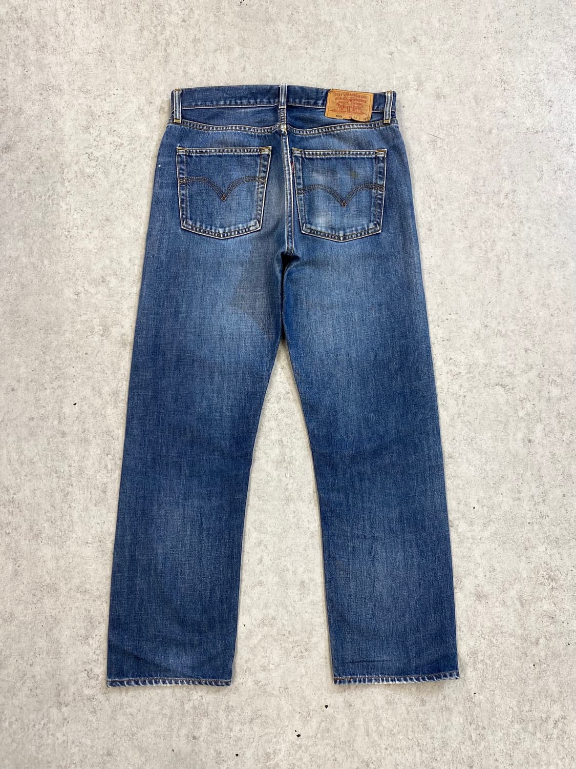 [31] 90s Levi's 505 리바이스 레귤러 핏 데님팬츠 상품이미지5